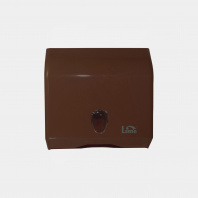 Диспенсер для бумажных полотенец листовых V (ZZ), LIME коричневый 926005/ 03690