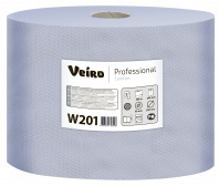 Протирочный материал 2сл., Veiro Professional Comfort,синий,240*350мм,1000л.,2рул*350 м W201