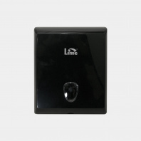 Диспенсер для бумажных полотенец листовых Z, LIME черный 927002/ 03698